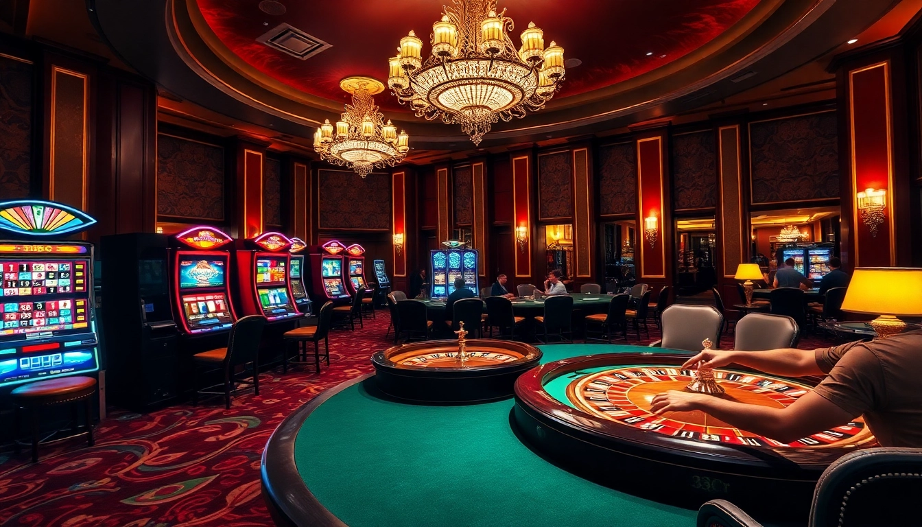 Experience the excitement of casino gaming at https://32wincasino.com/ with players engaging in high-stakes poker.