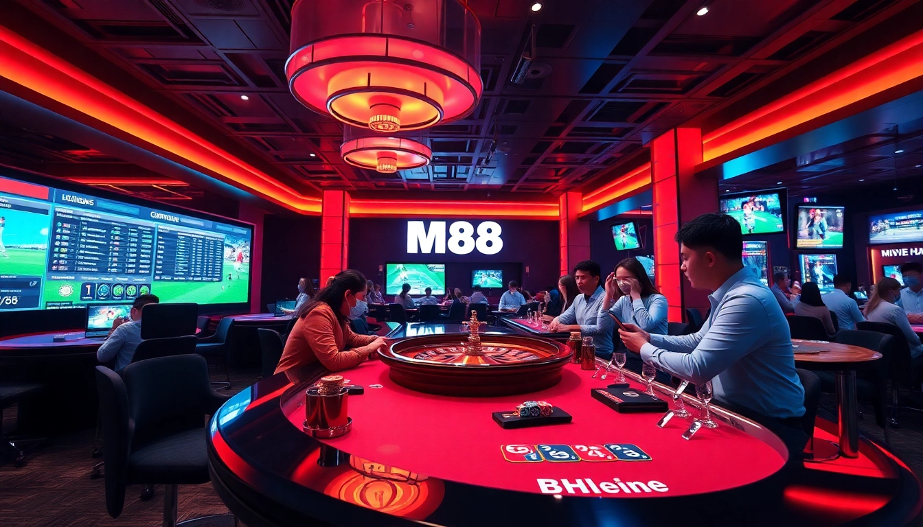 M88.com.mx showcases a vibrant online betting scene with engaging casino games and sports betting excitement.