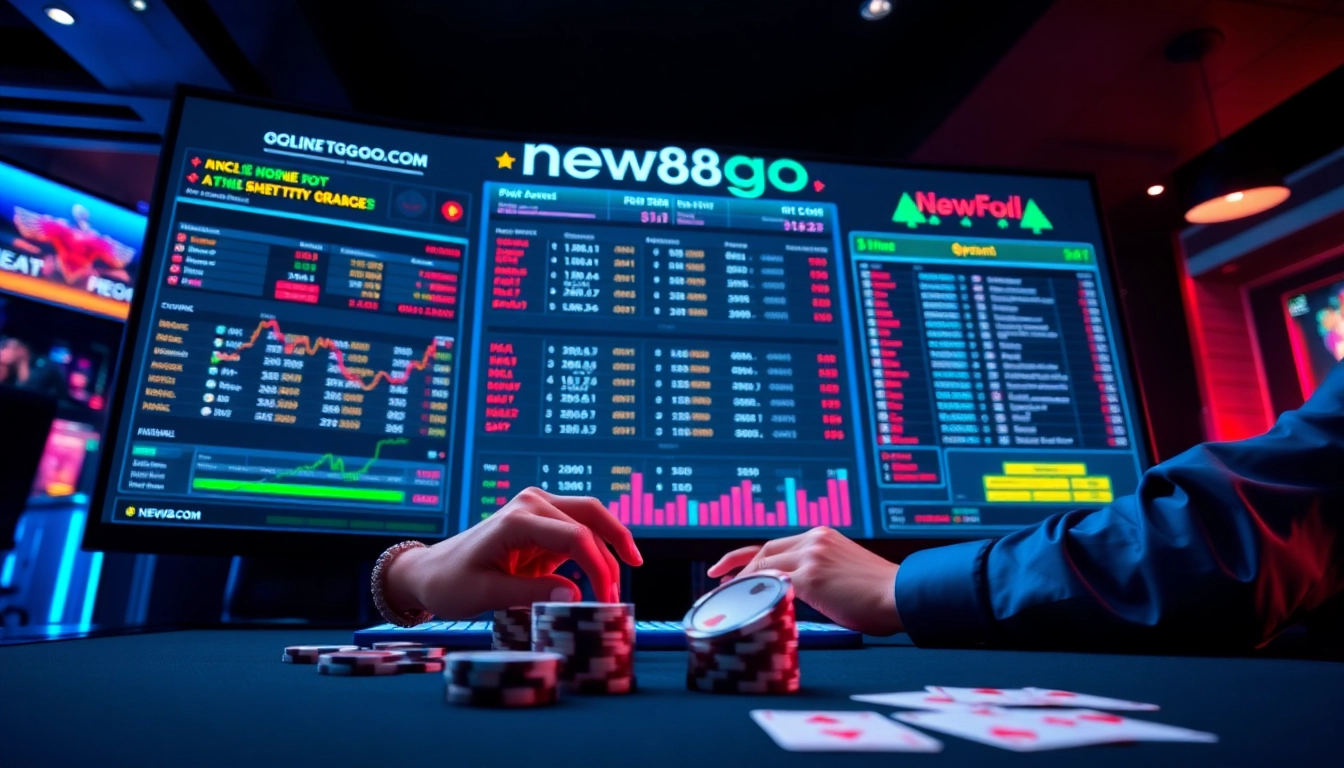 Experience the dynamic online gambling world at new88go.com with engaging betting activities.
