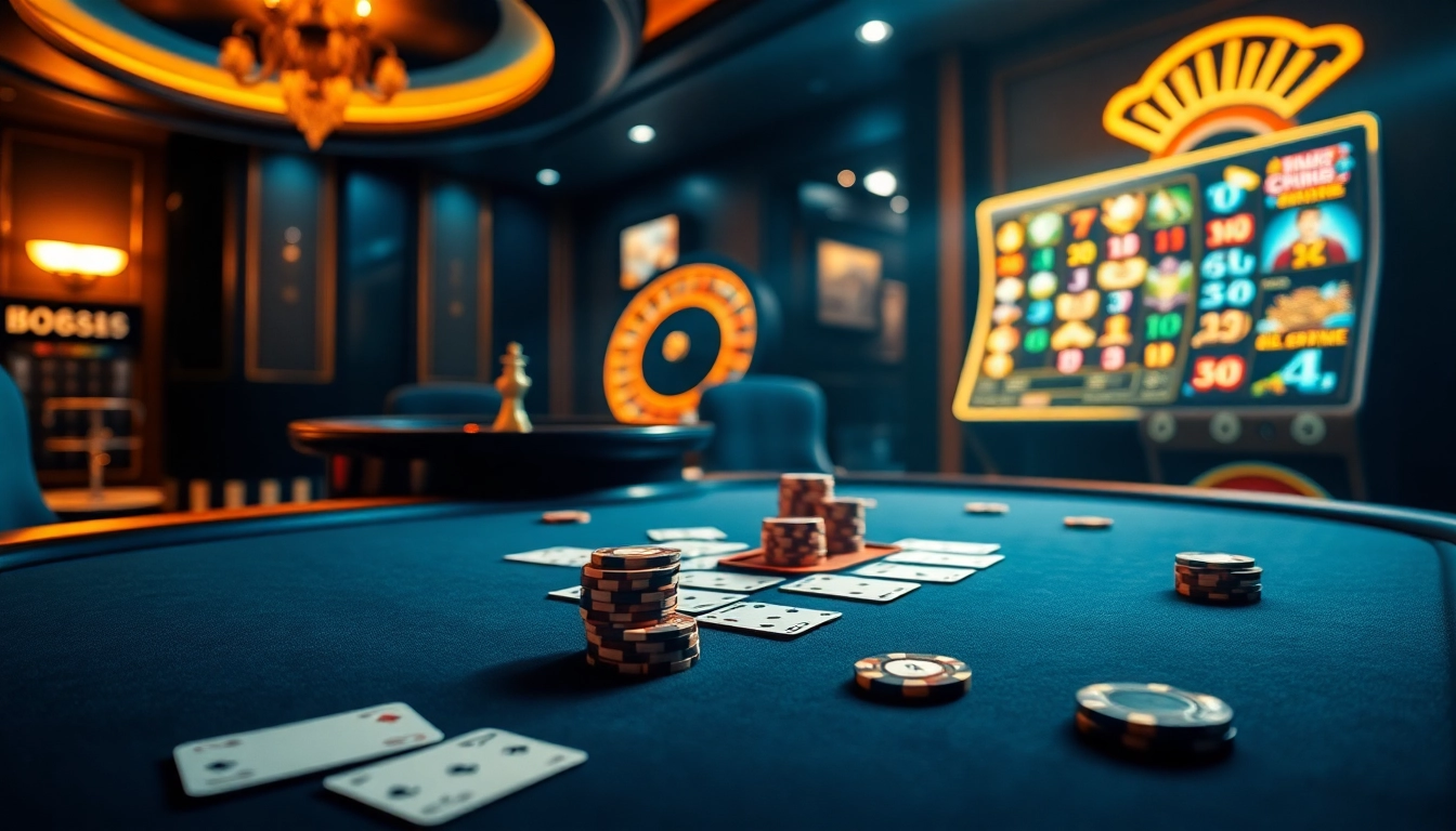 Enhance your gambling experience at https://iq88.co/ with a thrilling poker table and slot machines.