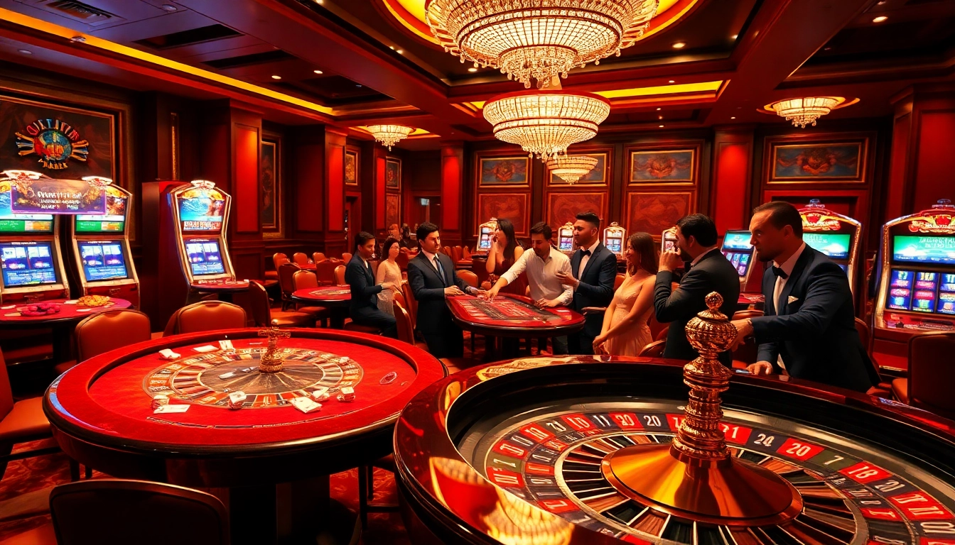 Experience the excitement of casino gaming at https://f168.law/ with vibrant tables and engaging players.