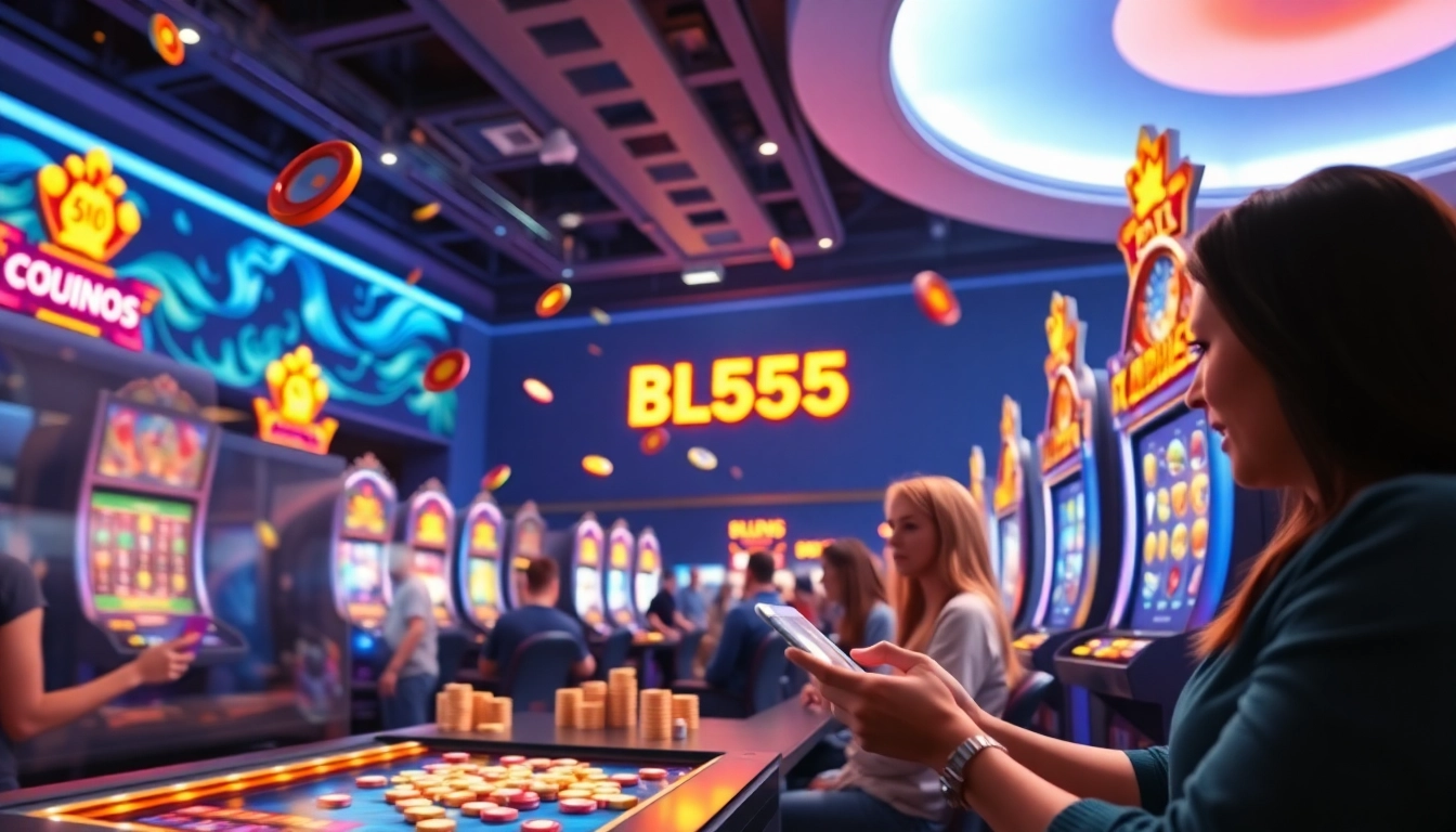 Engaging players on BL555's dynamic online betting platform with exciting casino games.